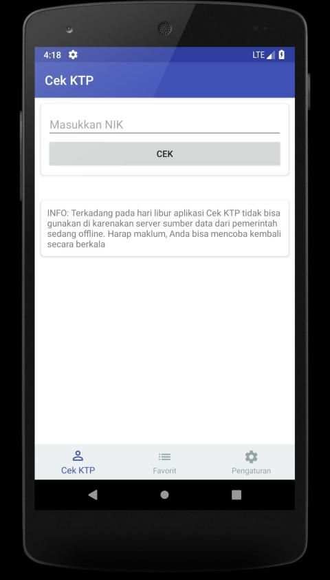 Cek KTP/ Identitas Penduduk (NIK) screenshot 3