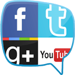 All In One Social Media App आइकन