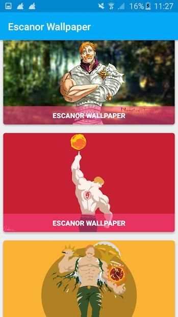 Escanor Wallpaper स्क्रीनशॉट 2