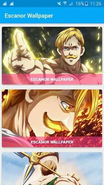 Escanor Wallpaper स्क्रीनशॉट 4