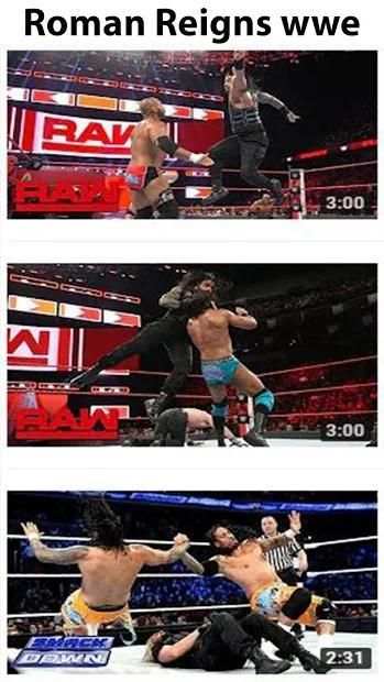 Roman Reigns wwe स्क्रीनशॉट 3
