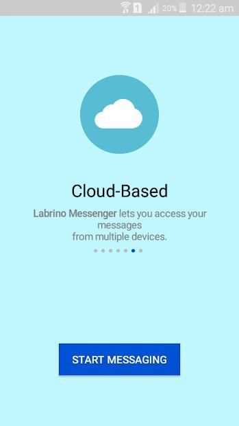 Labrino Messenger screenshot 1