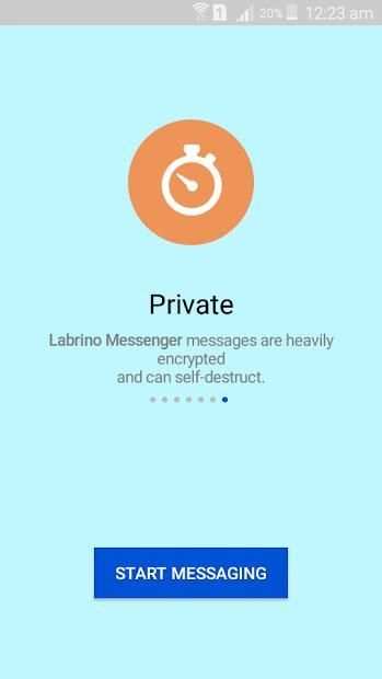 Labrino Messenger screenshot 2