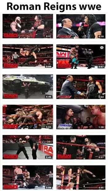 Roman Reigns wwe स्क्रीनशॉट 1