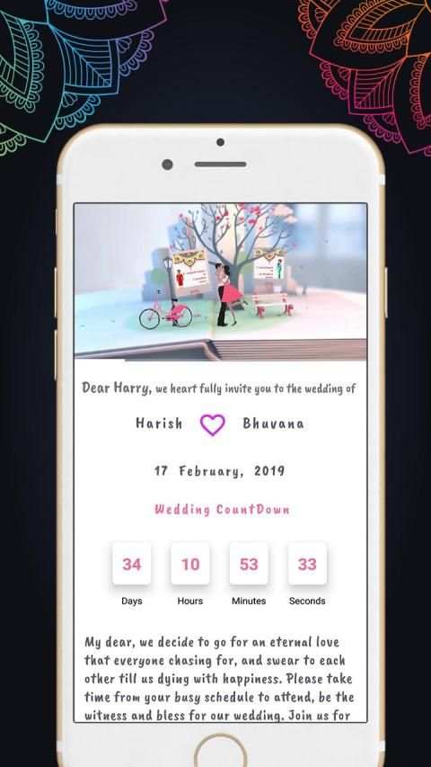 WedLock Invitation screenshot 1