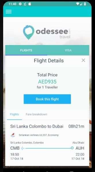 Odessee Travel screenshot 2