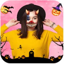 Halloween Photo Editor : Funny Halloween Makeup