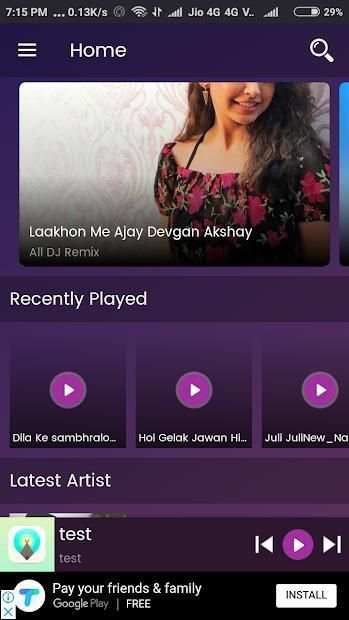 Nagpuri Gaana - An app for nagpuri songs स्क्रीनशॉट 1