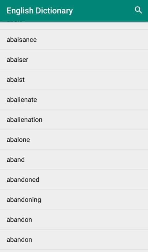 EnglishDictionary-Offline 2 تصوير الشاشة