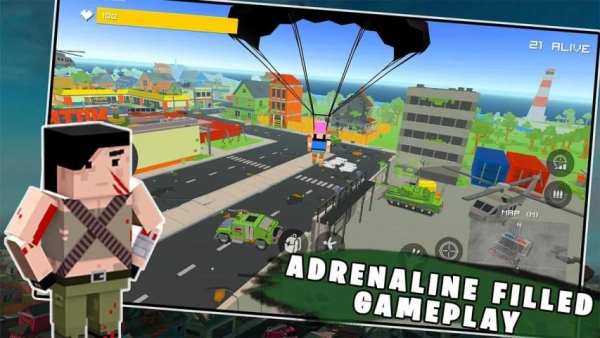 APEX UNKNOWN BATTLE: PIXEL BATTLE GROUND ROYALE स्क्रीनशॉट 1