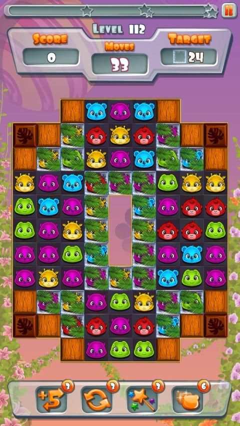 Sweet Zoo Match 3 स्क्रीनशॉट 7