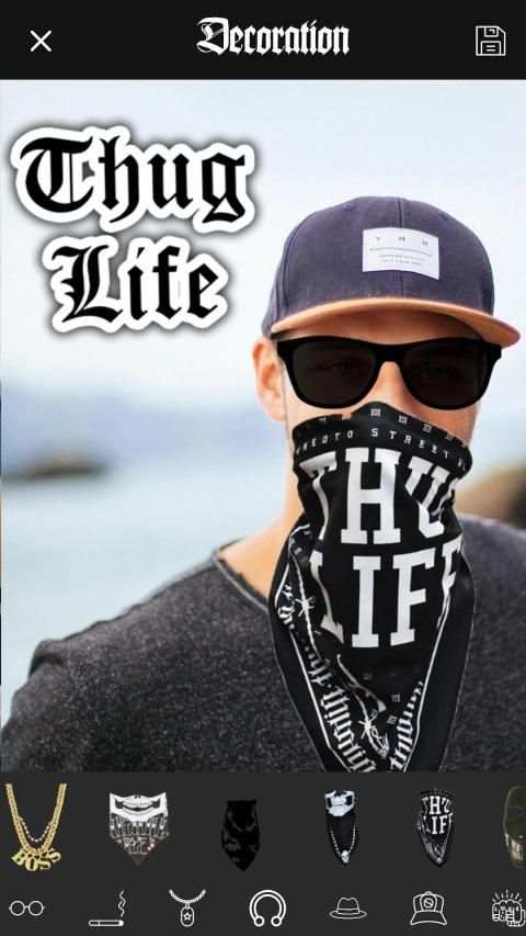 Thug Life Camera screenshot 2