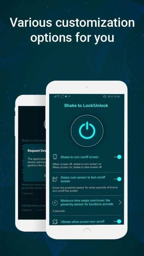 Shake to Lock Unlock – Shake Screen On Off स्क्रीनशॉट 4