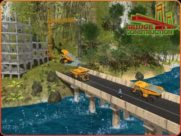 River Road Bridge Construction Crane Simulator 18 screenshot 2