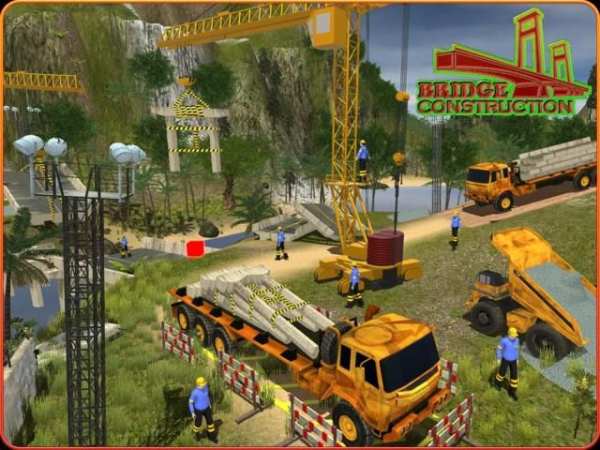 River Road Bridge Construction Crane Simulator 18 screenshot 9