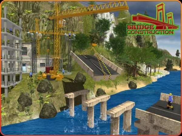 River Road Bridge Construction Crane Simulator 18 screenshot 6