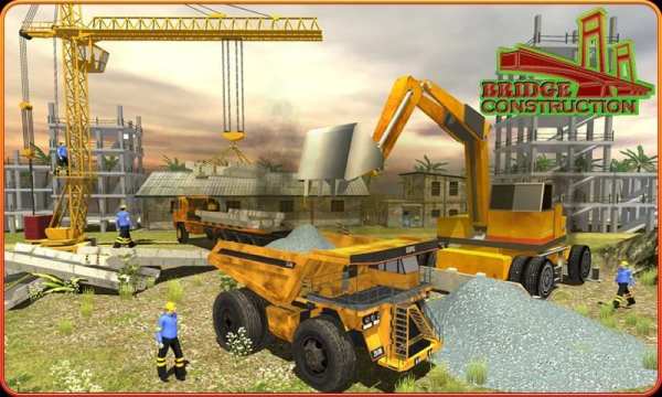 River Road Bridge Construction Crane Simulator 18 screenshot 27