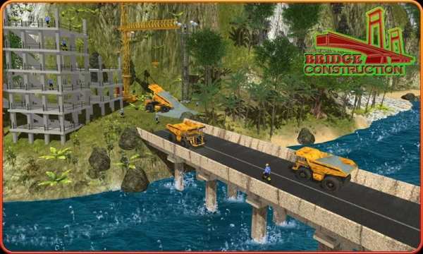 River Road Bridge Construction Crane Simulator 18 screenshot 22