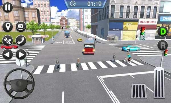 Bus Game Free - Top Bus Simulator Driving Game स्क्रीनशॉट 2