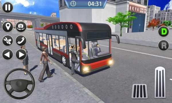 Bus Game Free - Top Bus Simulator Driving Game स्क्रीनशॉट 1