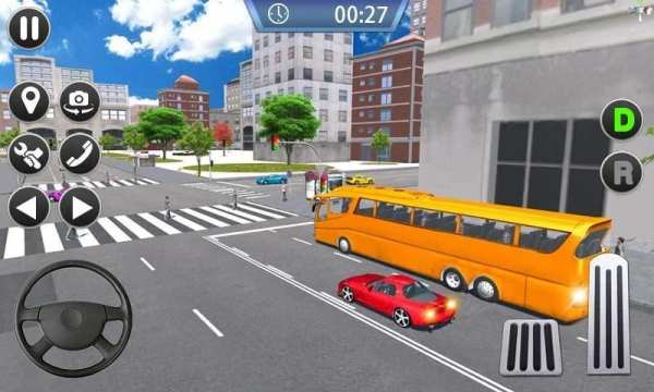 Bus Game Free - Top Bus Simulator Driving Game स्क्रीनशॉट 3