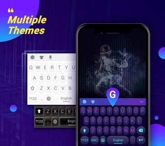 INKeyboard- wasticker, keyboard themes, emoji screenshot 5