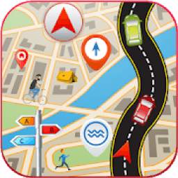 GPS Driving Route Finder