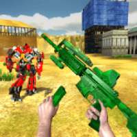 Real Robot Shooting Strike