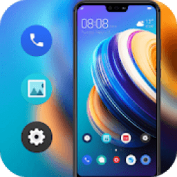 ikon Abstract Colorful infinix note 5 theme