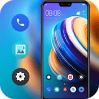 Abstract Colorful infinix note 5 theme