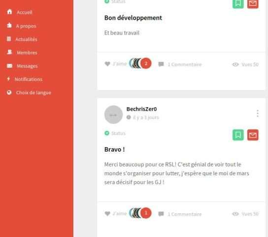 RSL | Réseaux Social Libre screenshot 4