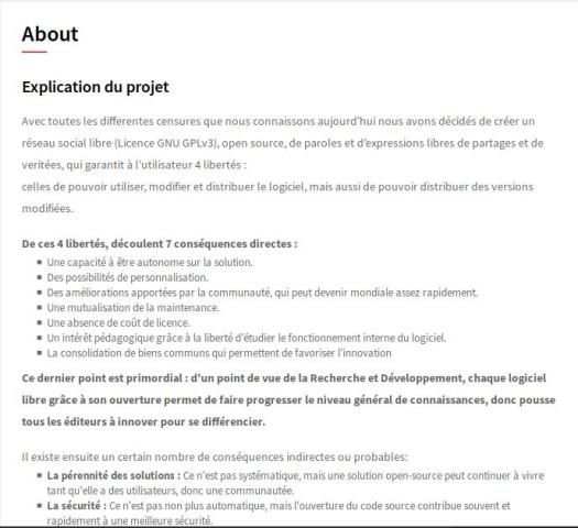 RSL | Réseaux Social Libre screenshot 1