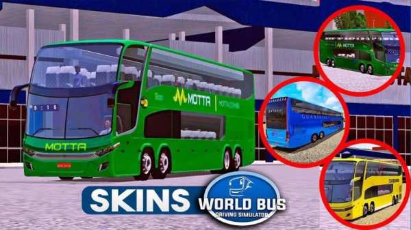 Skins World Bus Driving Simulator screenshot 2