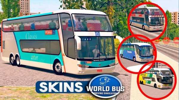 Skins World Bus Driving Simulator screenshot 1