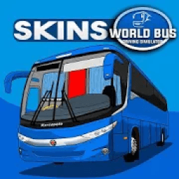 Skins World Bus Driving Simulator أيقونة