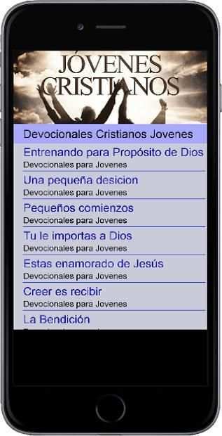 Devocionales Cristianos para Jovenes screenshot 1