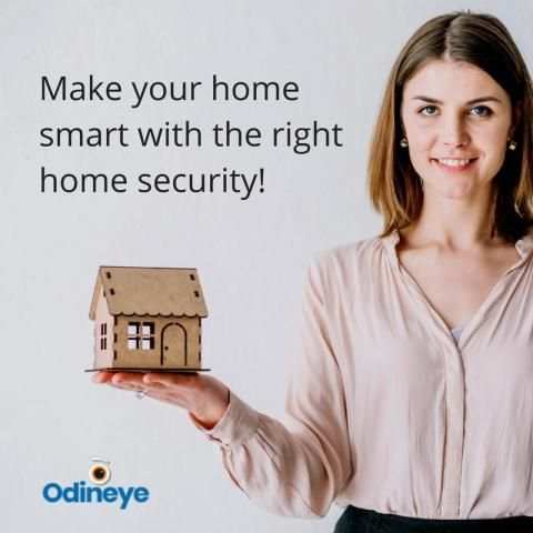 CCTV Home Security Camera Using Mobile -Odineye скриншот 1