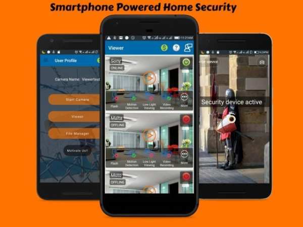 CCTV Home Security Camera Using Mobile -Odineye скриншот 6