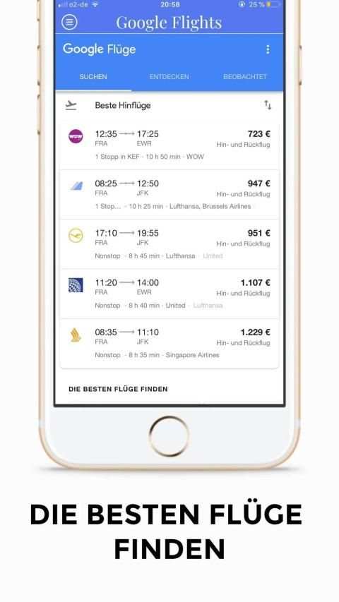 Last Minute - Google Flights screenshot 3