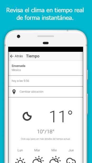 clima de ensenada screenshot 1