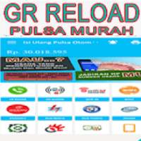 GR Reload Pulsa Murah - Isi Ulang Pulsa Otomatis icon