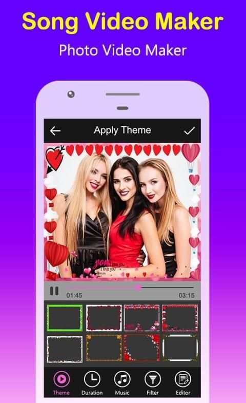 Song Video Maker - Photo Video Maker screenshot 5