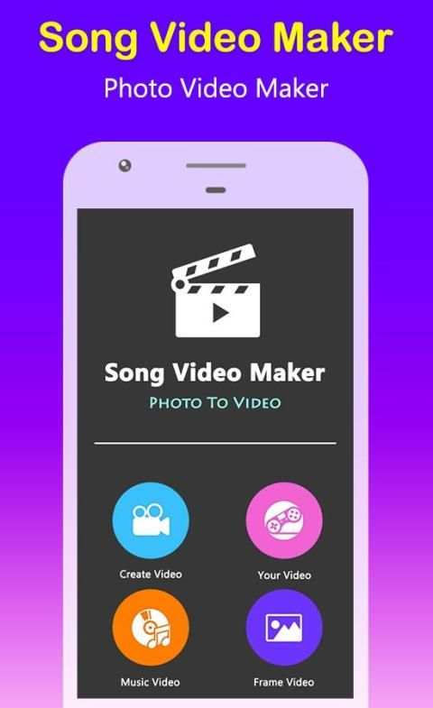 Song Video Maker - Photo Video Maker screenshot 2