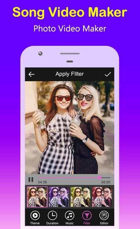 Song Video Maker - Photo Video Maker screenshot 3