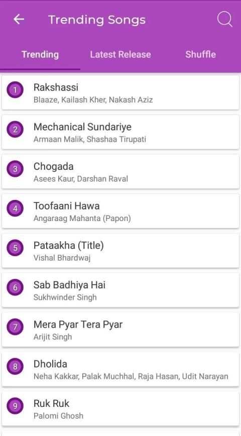 Hindi Song Lyrics screenshot 7