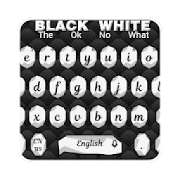 ikon Keyboard SMS Hitam Putih