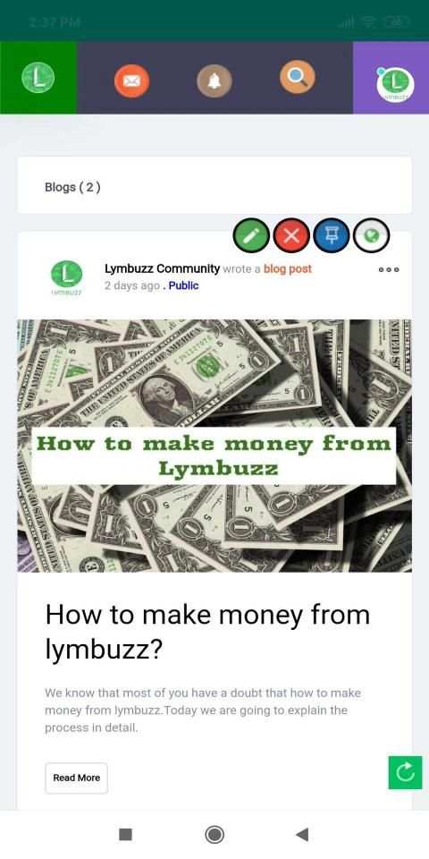 Lymbuzz screenshot 1