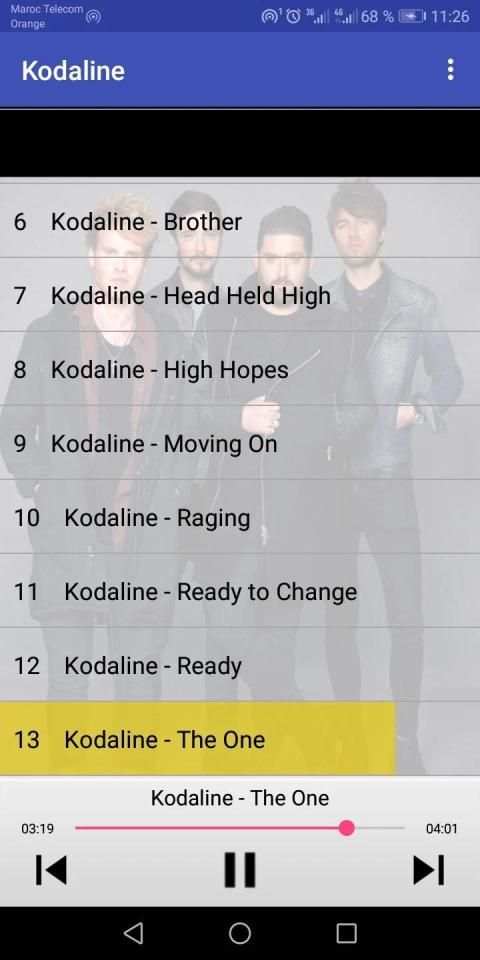 Kodaline Songs screenshot 1