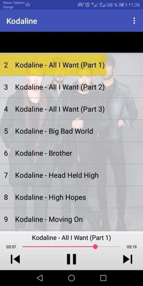 Kodaline Songs screenshot 3