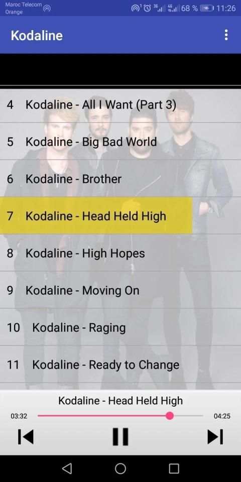 Kodaline Songs screenshot 2